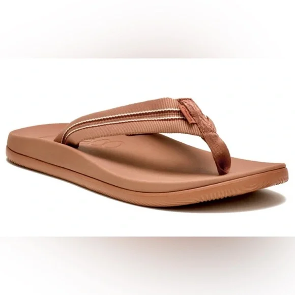 CHACO Women’s ‘Chillos’ Flip Flop Sandals in Sadie Clay - Picture 8 of 12